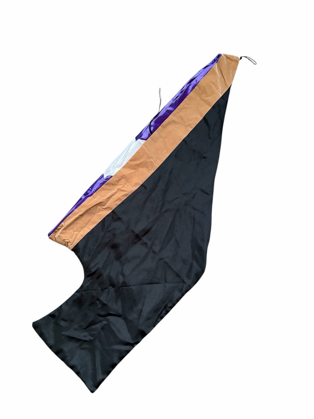 Graduation Masters Hood For Fine Arts - Brown/PurpleWhite College University